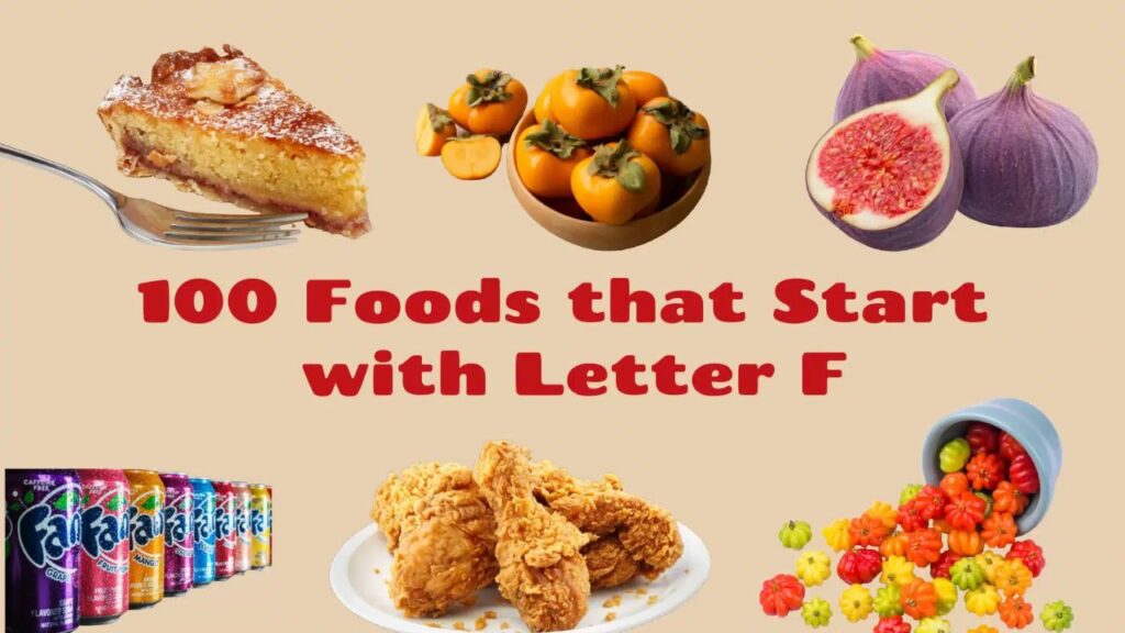 100 Foods That Start With The Letter A