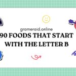 90 Foods That Start With The Letter B